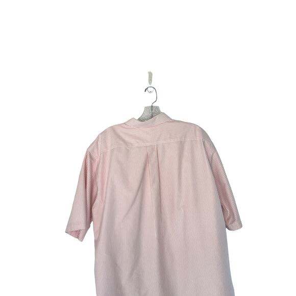 L.L. Bean Men's Striped Wrinkle Free‎ Traditional Fit Button Down Shirt Size 17R - Picture 7 of 11